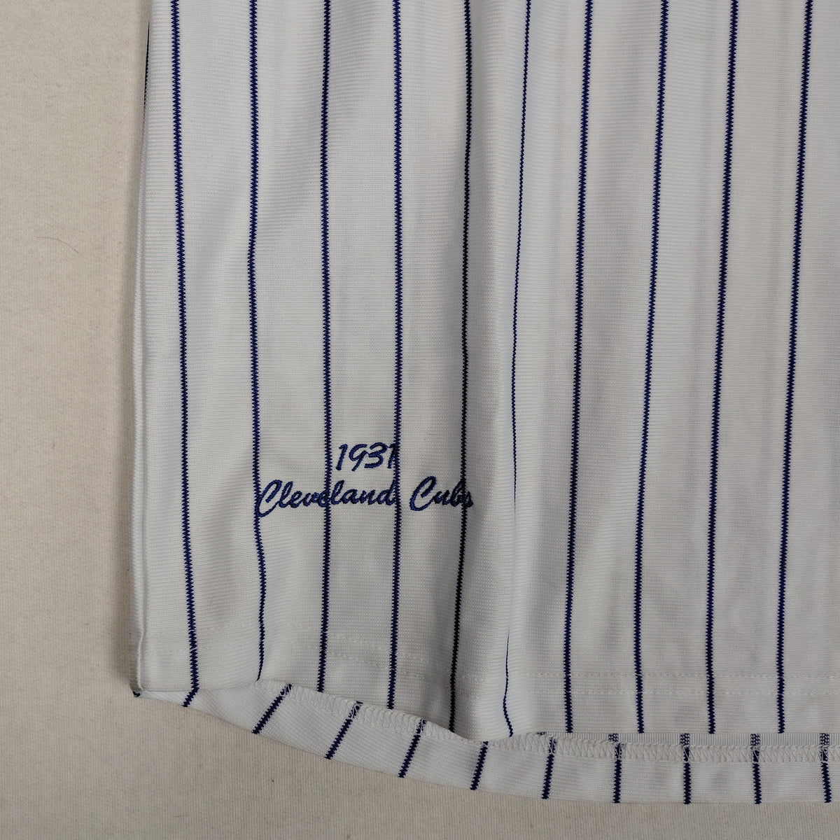 Headgear Classics 1931 Cleveland Cubs #17 Pinstripe Baseball Jersey Men’s XL