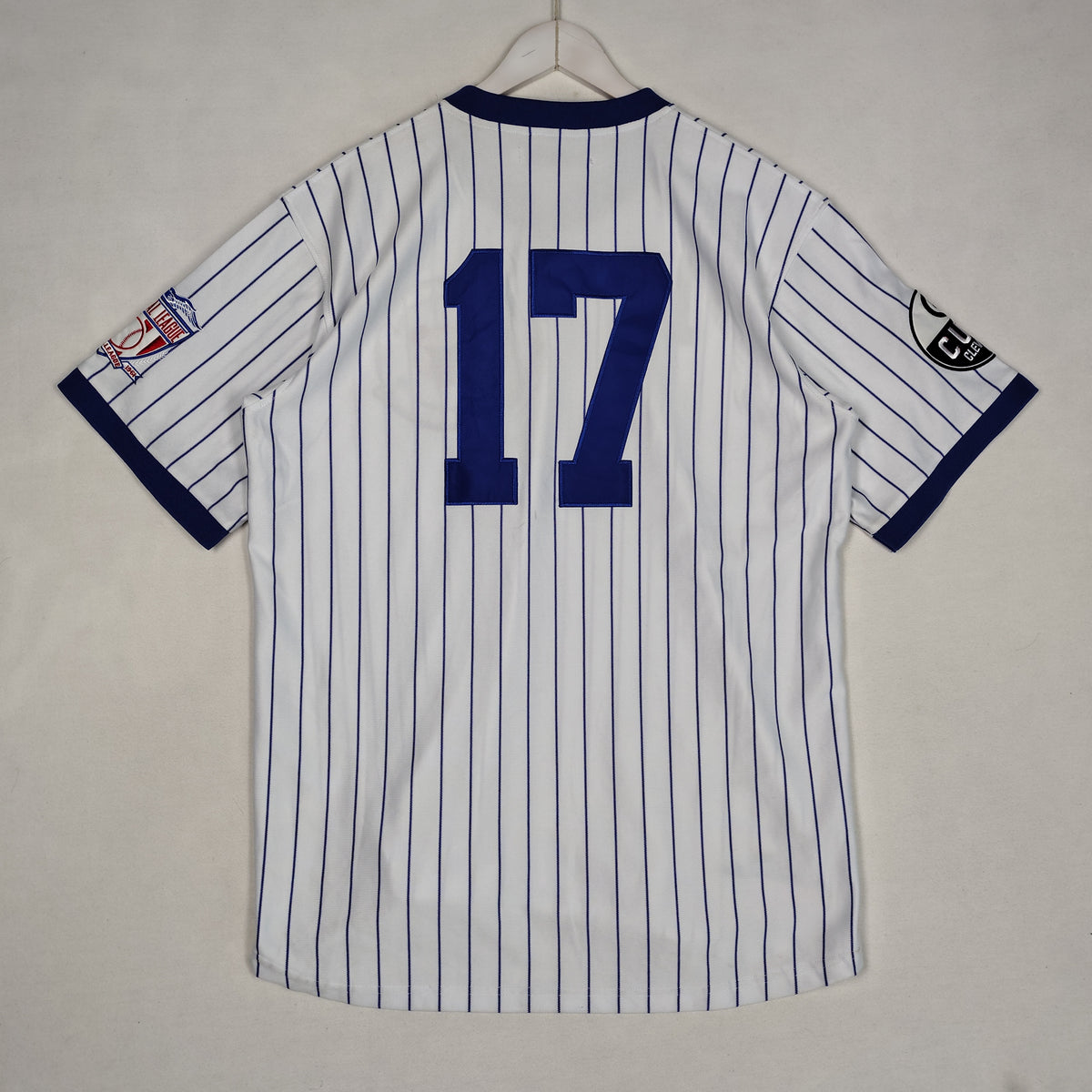 Headgear Classics 1931 Cleveland Cubs #17 Pinstripe Baseball Jersey Men’s XL