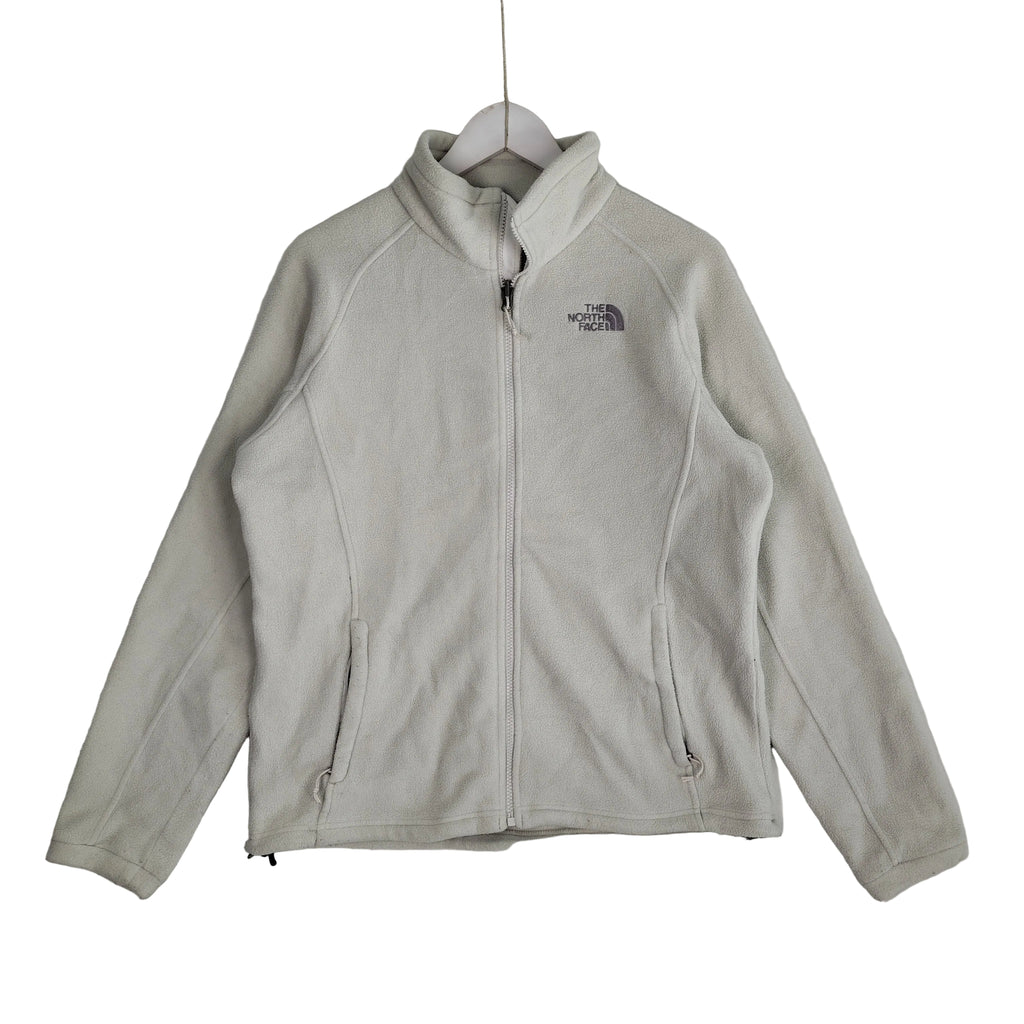 The North Face Ivory Full Zip Fleece Jacket Women’s Large
