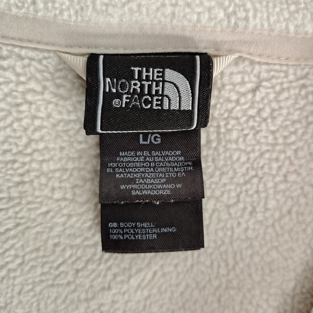 The North Face Ivory Full Zip Fleece Jacket Women’s Large