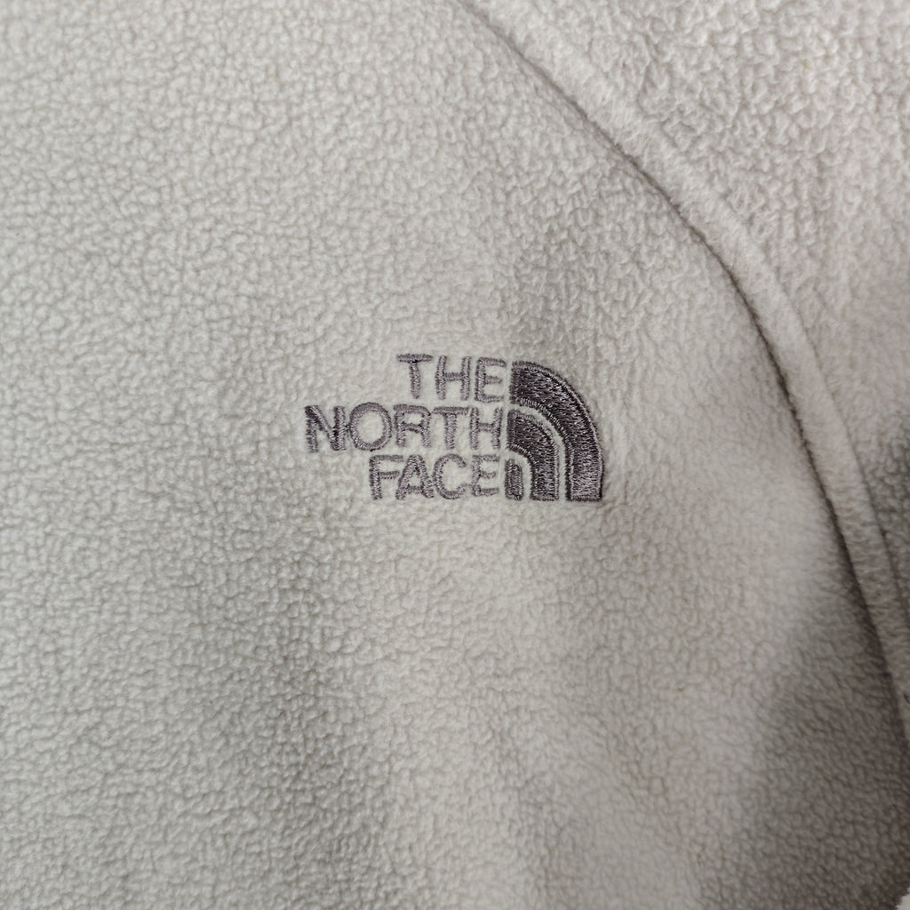 The North Face Ivory Full Zip Fleece Jacket Women’s Large