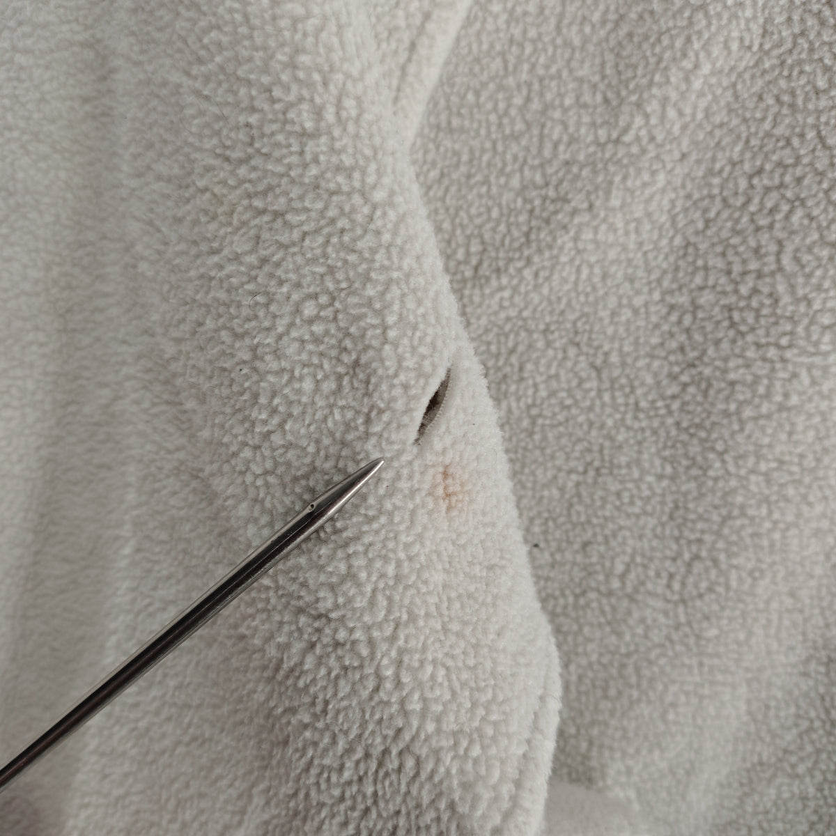 The North Face Ivory Full Zip Fleece Jacket Women’s Large