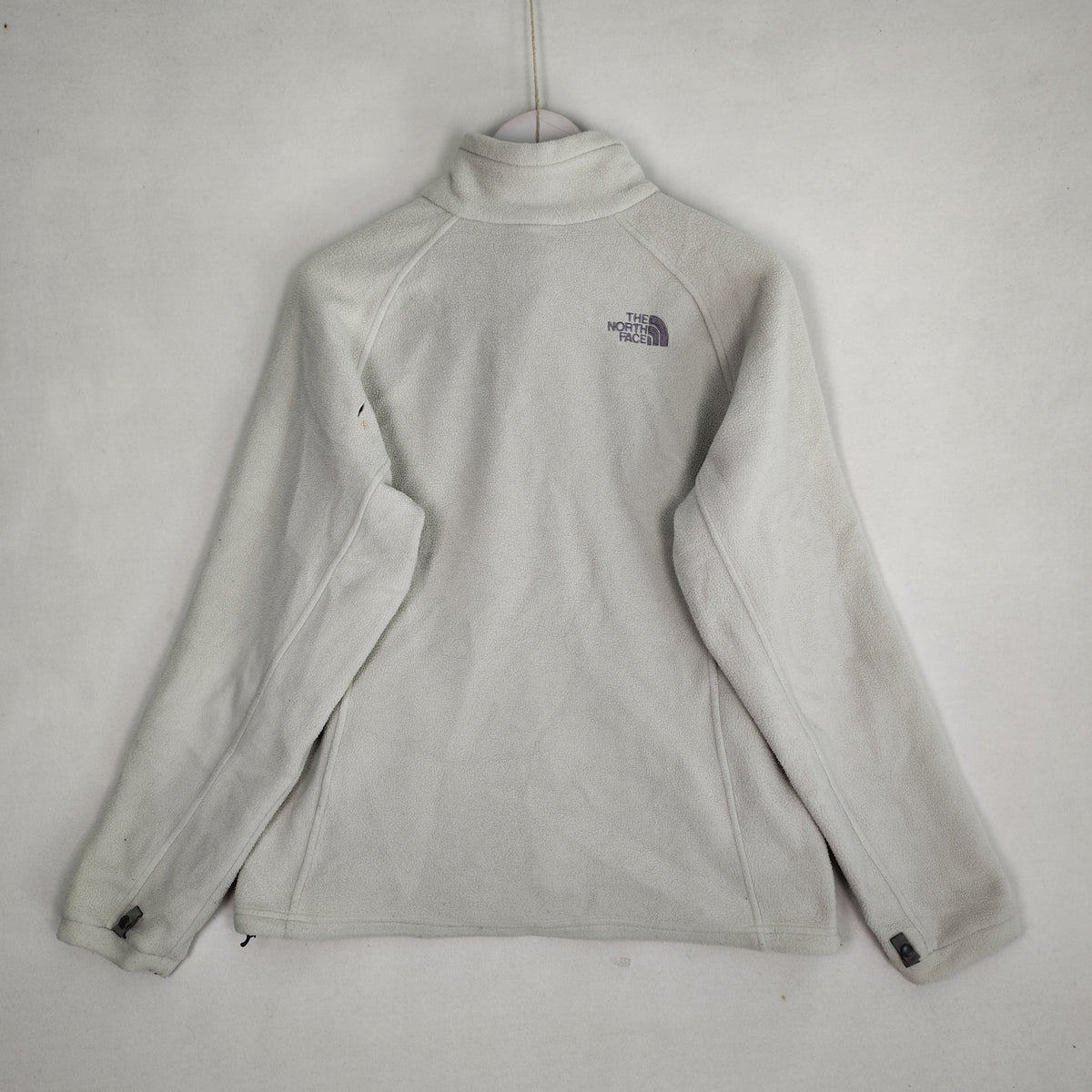 The North Face Ivory Full Zip Fleece Jacket Women’s Large