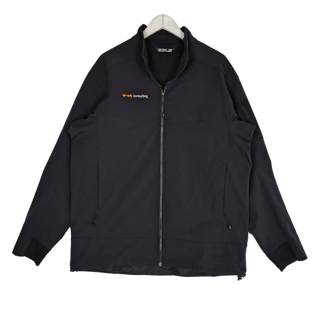 Arc’teryx Black Fleece Backed Softshell Jacket Men’s XL SRK Consulting