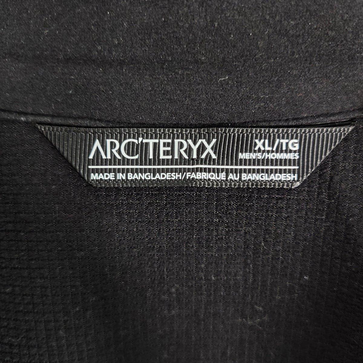Arc’teryx Black Fleece Backed Softshell Jacket Men’s XL SRK Consulting