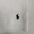 Polo Ralph Lauren White Waffle Knit Thermal Shirt – Men’s Large