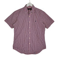 Polo Ralph Lauren Gingham Short-Sleeve Shirt – Red, White & Blue