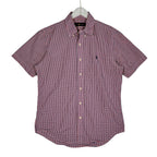 Polo Ralph Lauren Gingham Short-Sleeve Shirt – Red, White & Blue