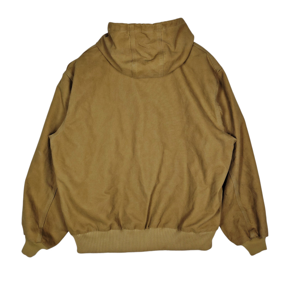 Carhartt J168 CML Camel Hooded Active Jacket – Men’s 2XL Regular