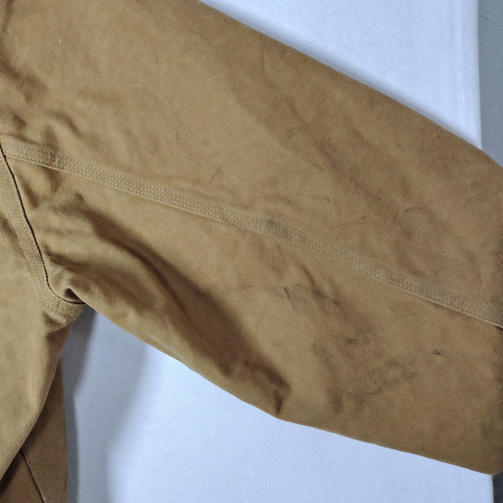 Carhartt J168 CML Camel Hooded Active Jacket – Men’s 2XL Regular
