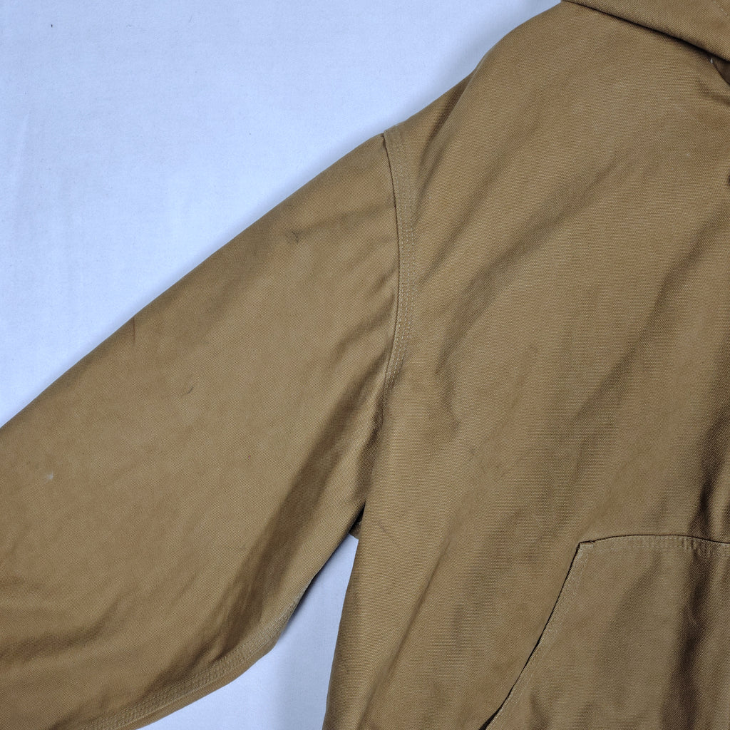 Carhartt J168 CML Camel Hooded Active Jacket – Men’s 2XL Regular