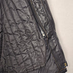 Taurus by Drospo Black Leather Moto Jacket – Sturgis & Harley Patches