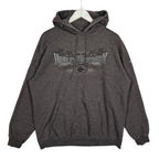Harley-Davidson Flame Graphic Pullover Hoodie – Charcoal Gray