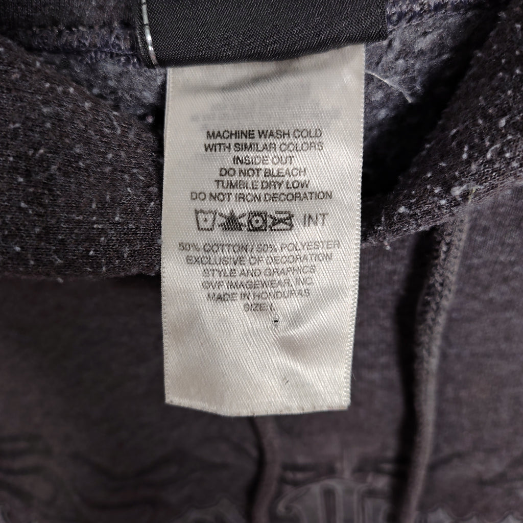 Harley-Davidson Flame Graphic Pullover Hoodie – Charcoal Gray