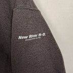 Harley-Davidson Flame Graphic Pullover Hoodie – Charcoal Gray