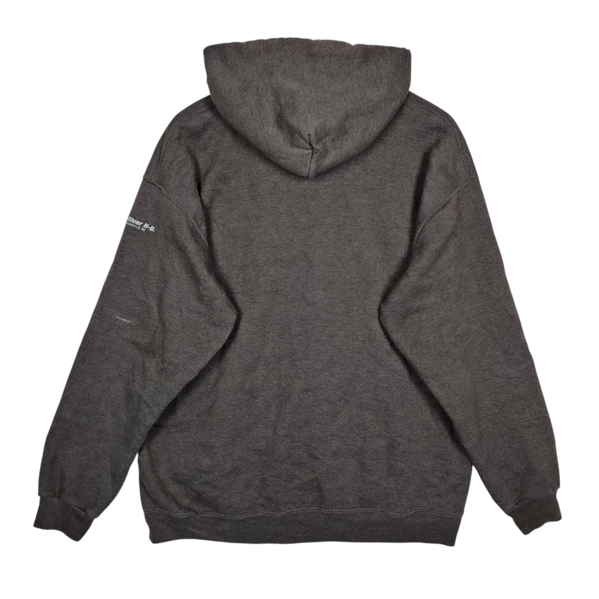 Harley-Davidson Flame Graphic Pullover Hoodie – Charcoal Gray