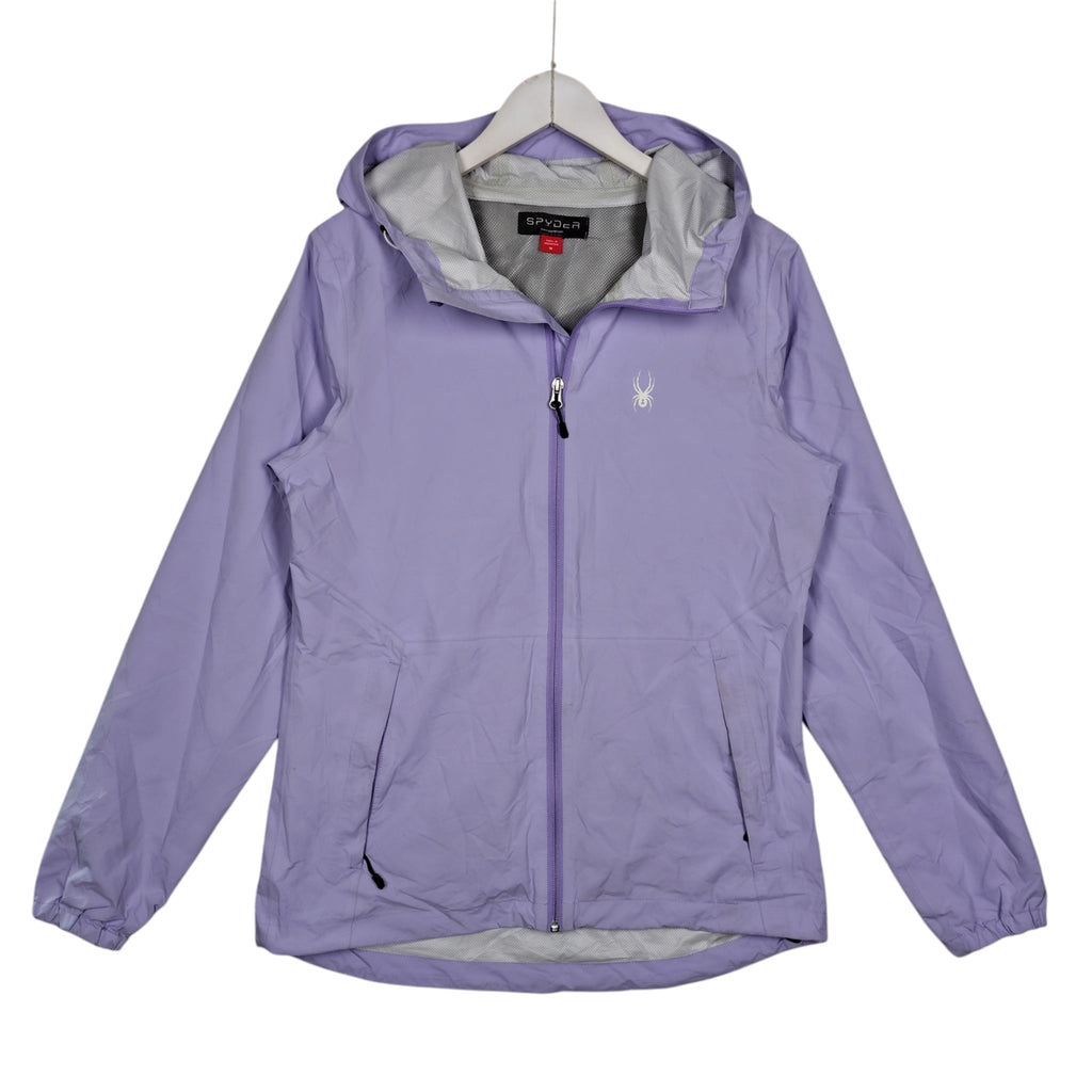Spyder Lavender Hooded Windbreaker Jacket – Women’s Medium