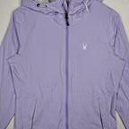 Spyder Lavender Hooded Windbreaker Jacket – Women’s Medium