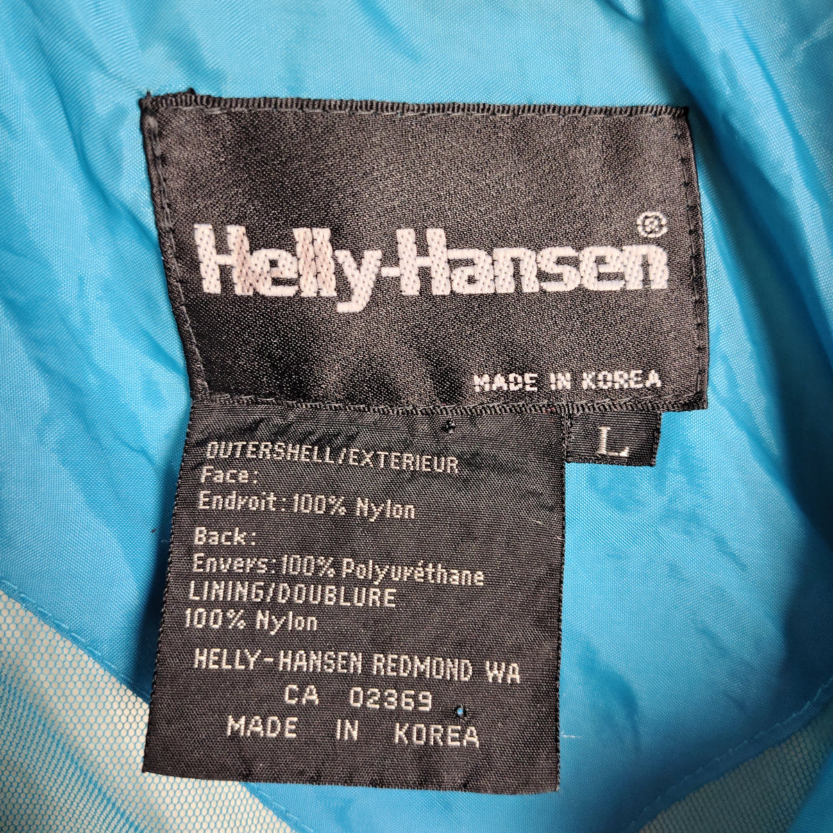 Helly Hansen Colorblock Windbreaker Jacket – White, Blue & Pink