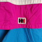 Helly Hansen Colorblock Windbreaker Jacket – White, Blue & Pink