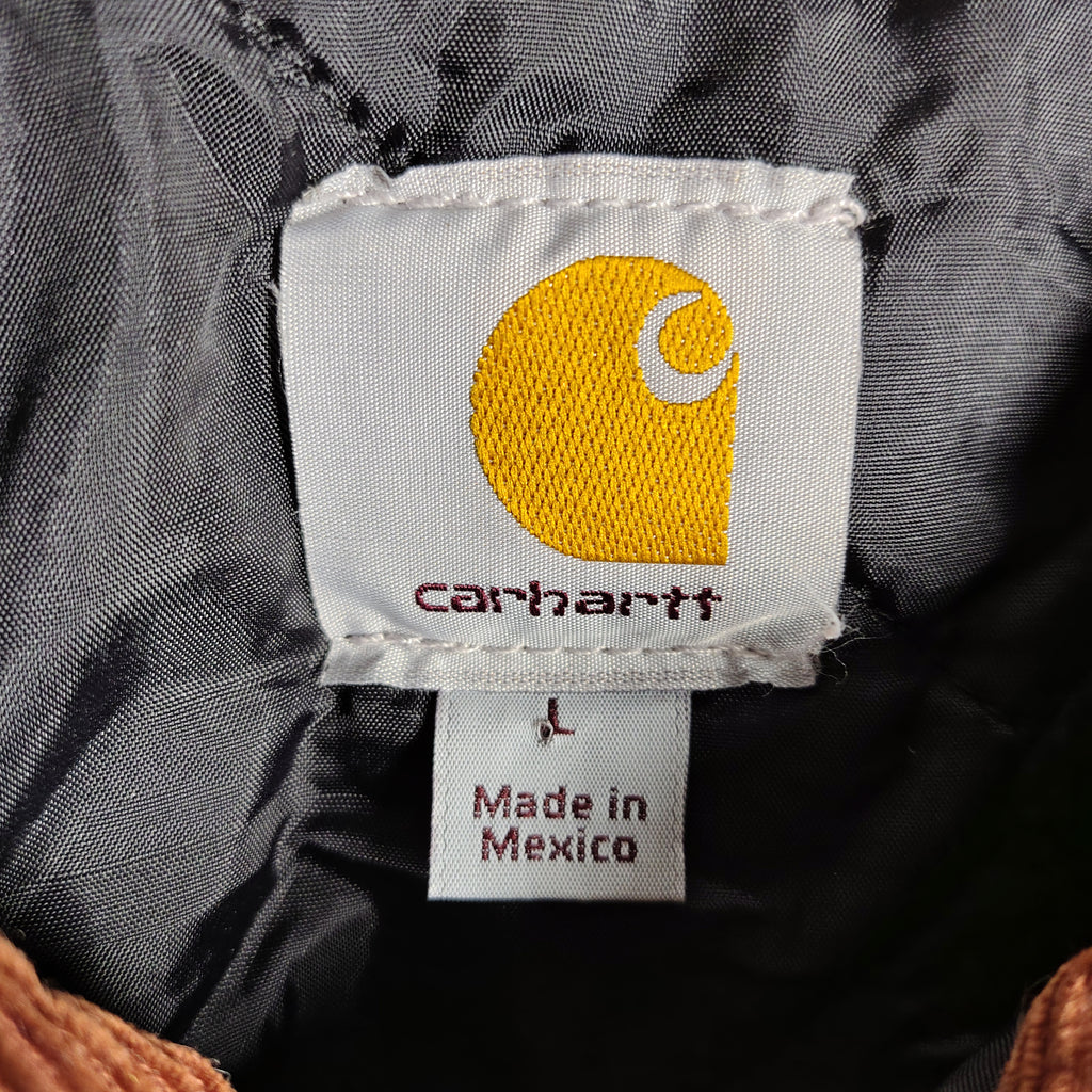 Carhartt J002 Insulated Duck Work Jacket – Brown