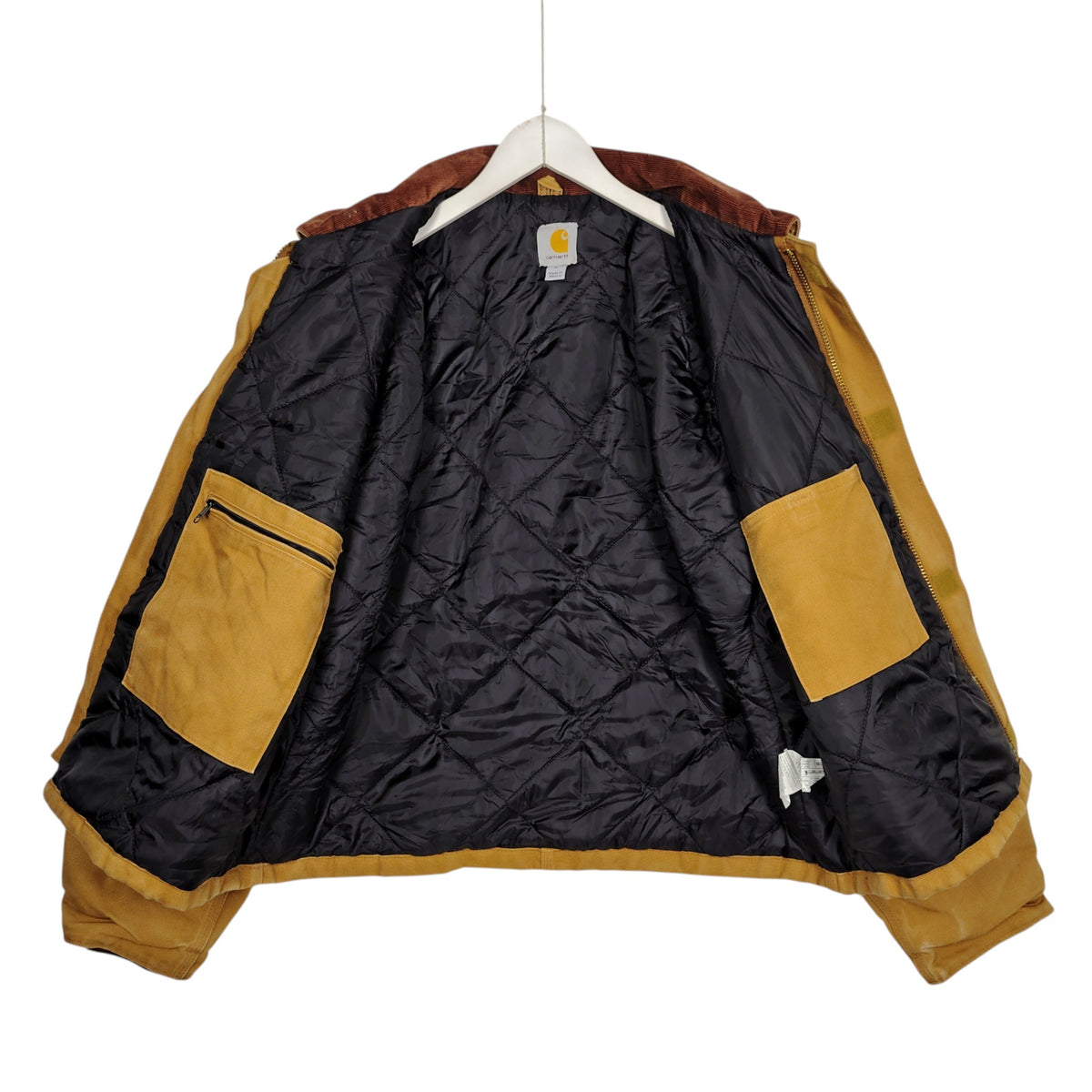 Carhartt J002 Insulated Duck Work Jacket – Brown