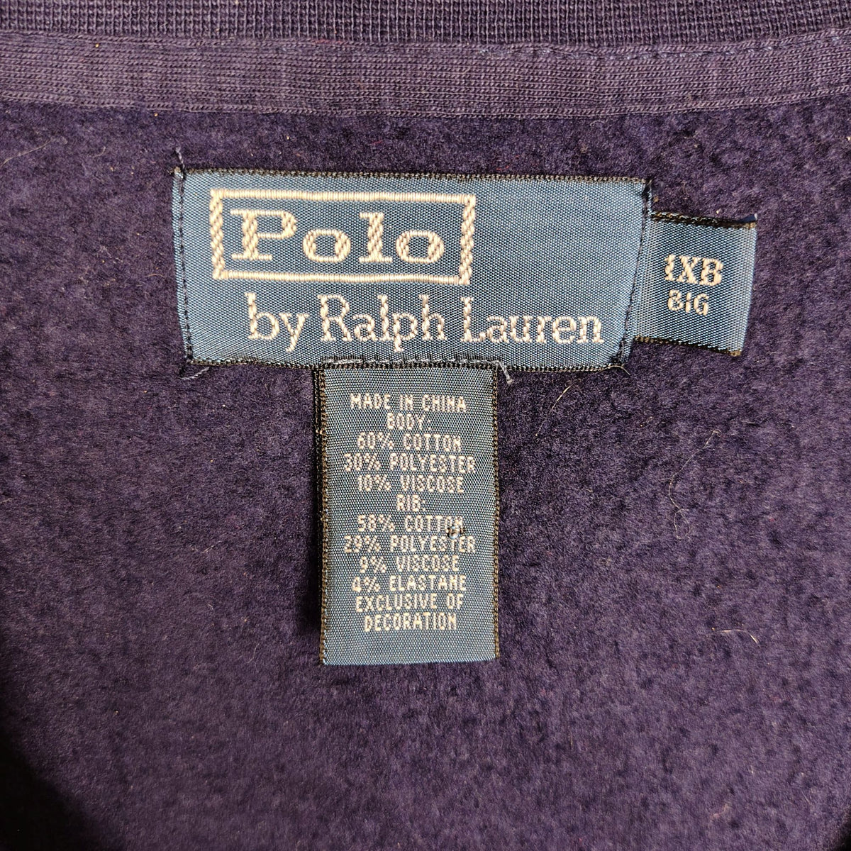 Polo Ralph Lauren Navy & Red Full-Zip Track Jacket – Men’s 1XB