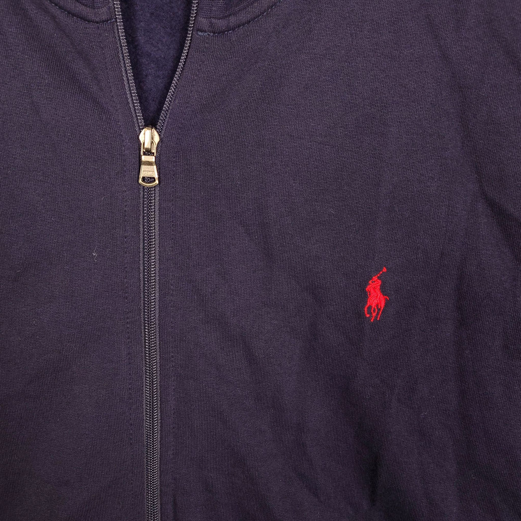 Polo Ralph Lauren Navy & Red Full-Zip Track Jacket – Men’s 1XB