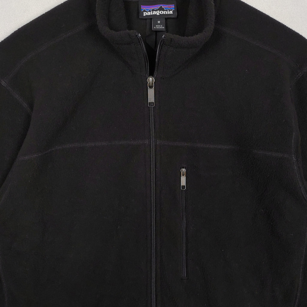 Patagonia Micro D Black Full-Zip Fleece Jacket – Men’s Medium