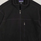 Patagonia Micro D Black Full-Zip Fleece Jacket – Men’s Medium