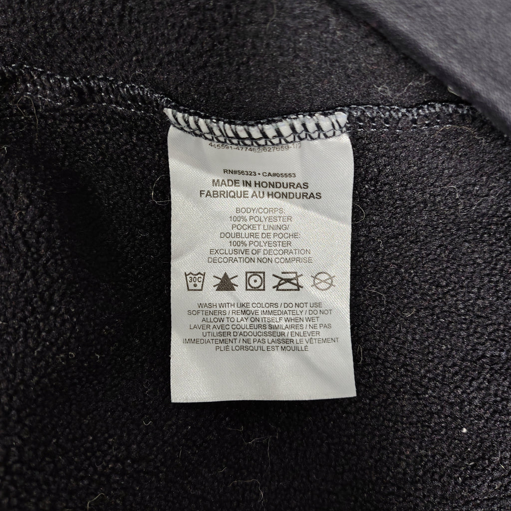 Nike Dri-FIT Black Full-Zip Fleece Hoodie – Men’s Large