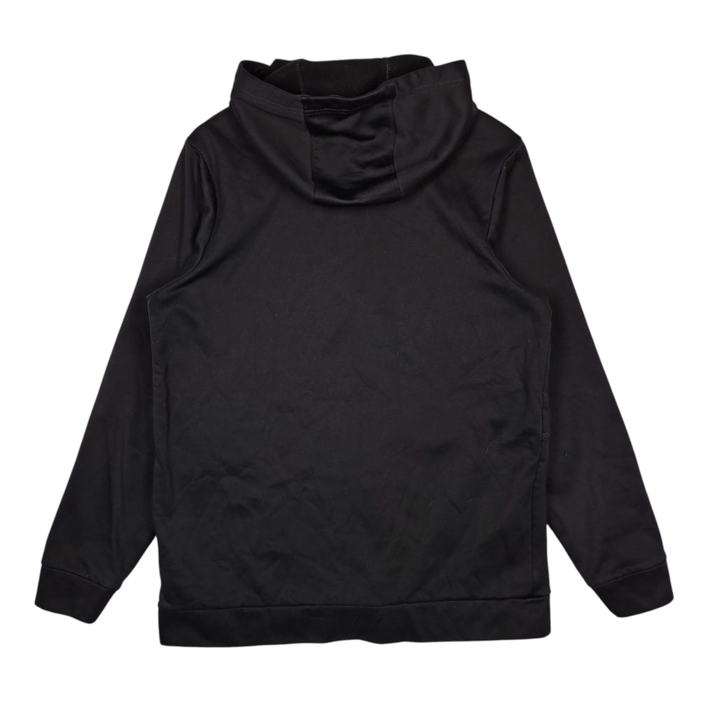 Nike Dri-FIT Black Full-Zip Fleece Hoodie – Men’s Large