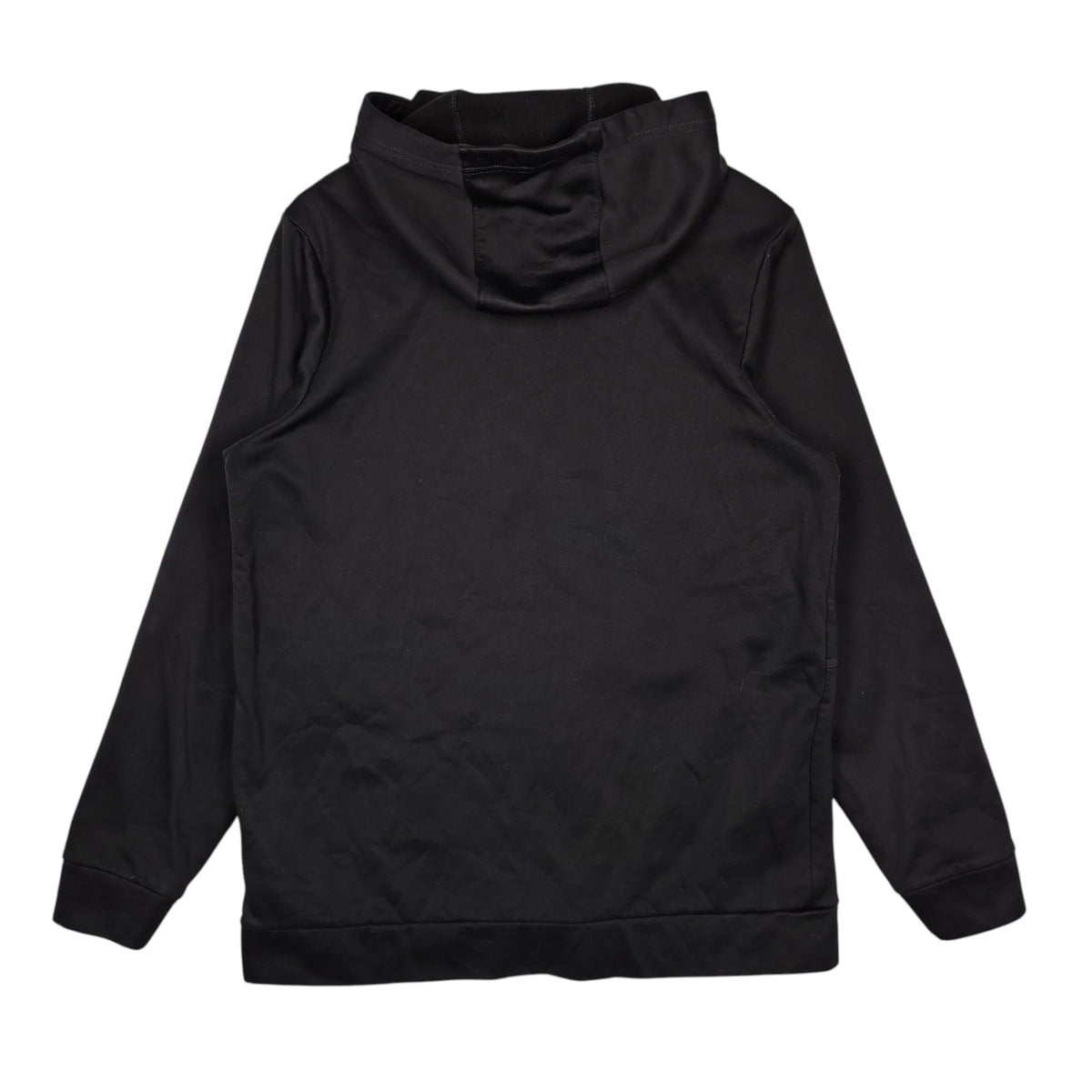 Nike Dri-FIT Black Full-Zip Fleece Hoodie – Men’s Large