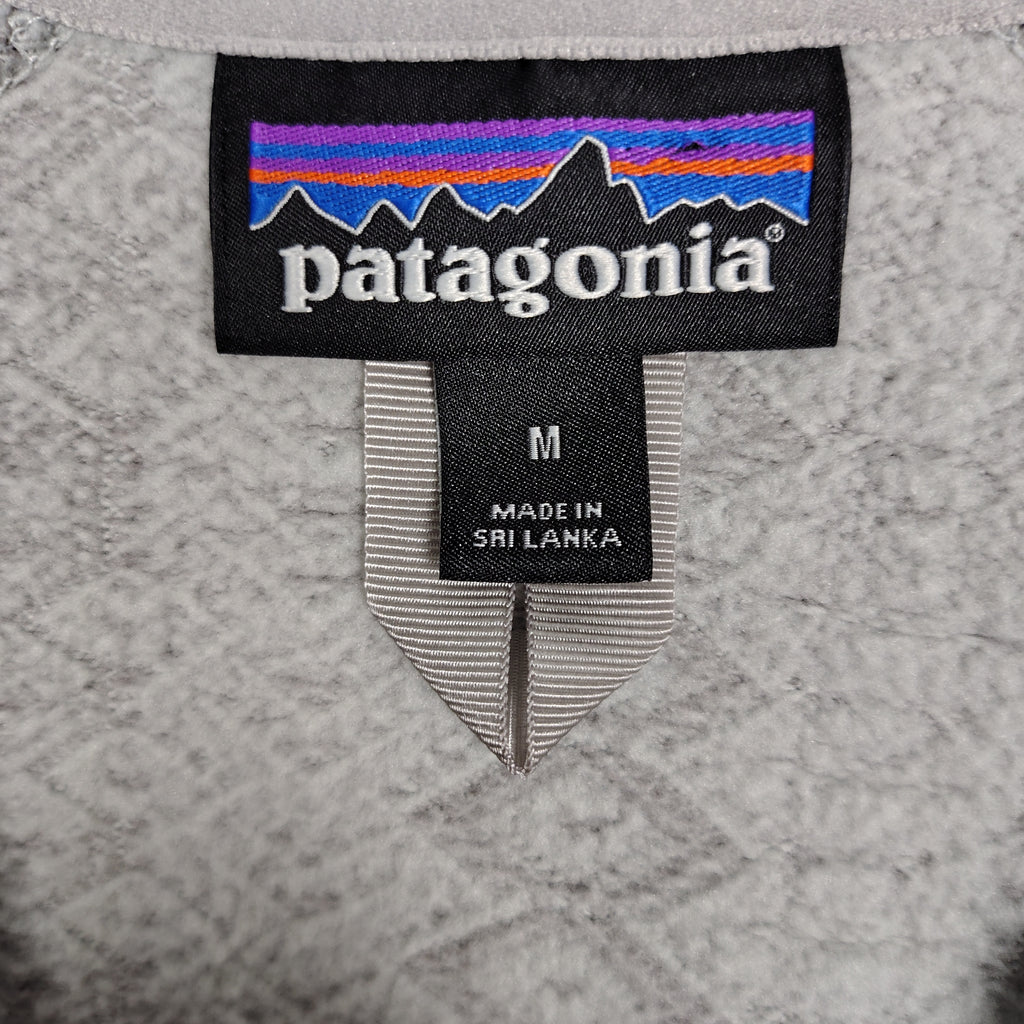 Patagonia Better Sweater Gray Geometric Fleece Jacket – Women’s Medium