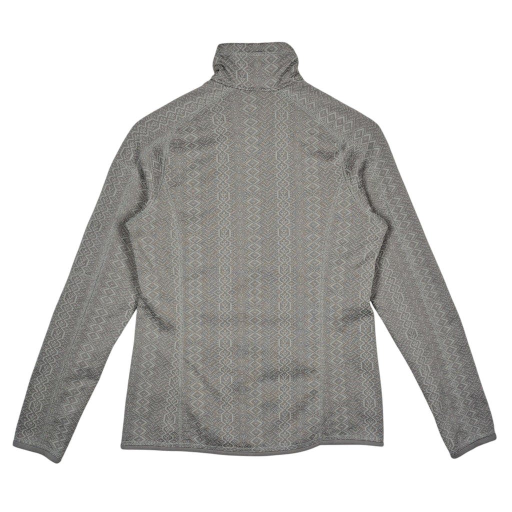 Patagonia Better Sweater Gray Geometric Fleece Jacket – Women’s Medium