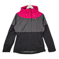 Helly Hansen Pink Gray & Black Hooded Rain Jacket – Women’s Medium