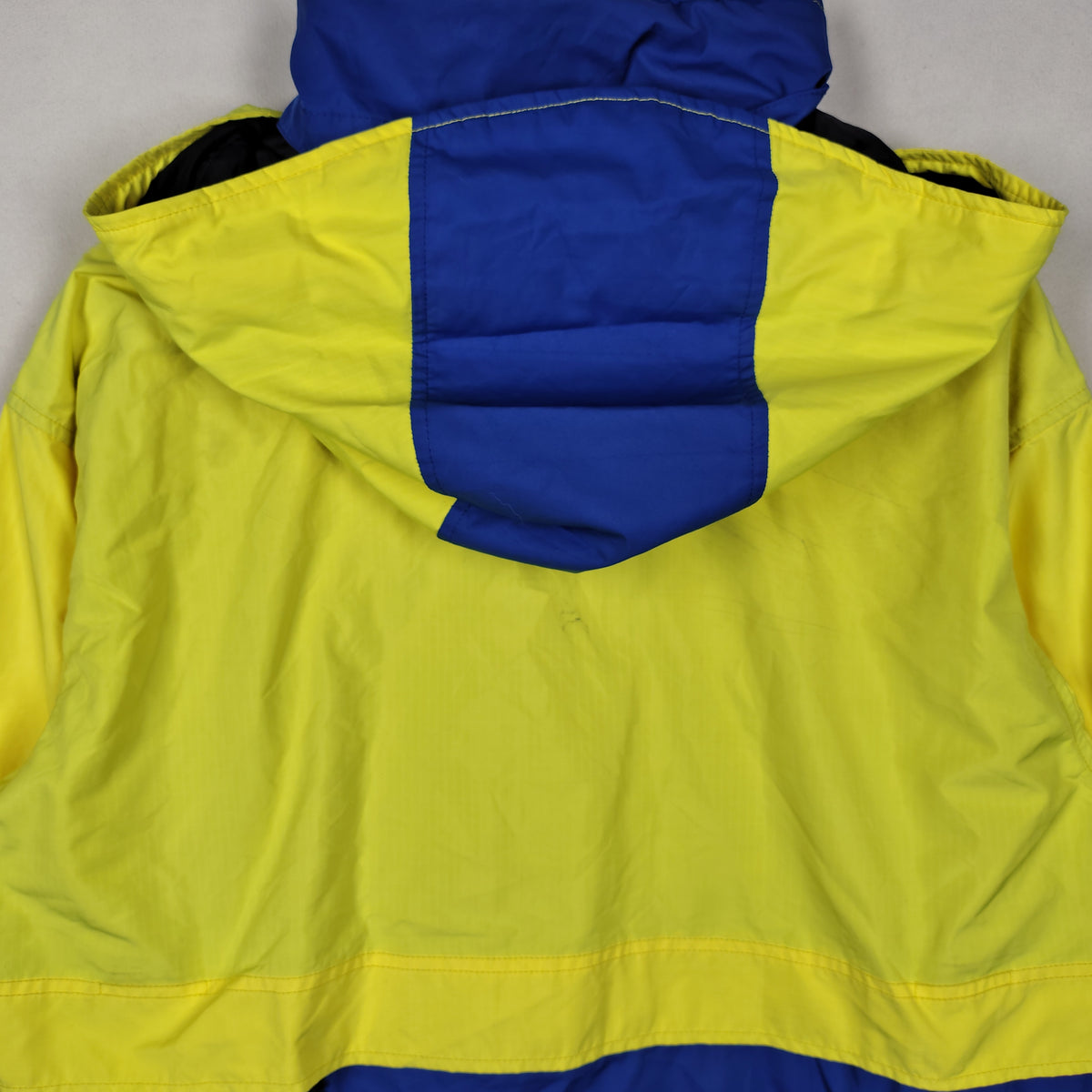 Nike ACG Clima-FIT Hooded Colorblock Jacket – Neon Yellow & Blue