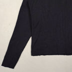 Lauren Ralph Lauren Ribbed Cotton Turtleneck Sweater – Black