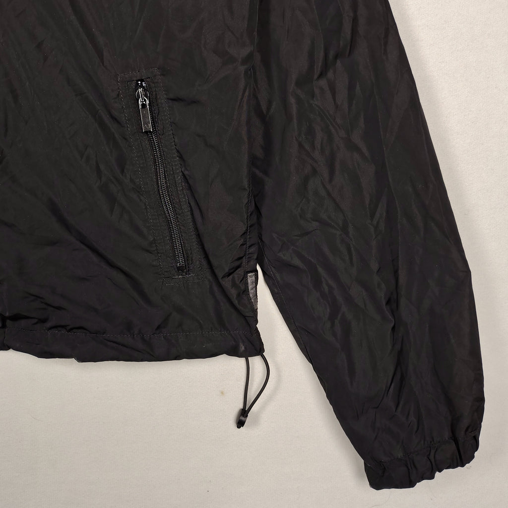 Armani Jeans Black Full-Zip Windbreaker Jacket – Men’s Large / EU 52