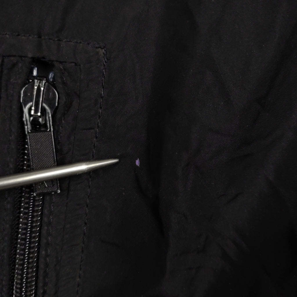 Armani Jeans Black Full-Zip Windbreaker Jacket – Men’s Large / EU 52