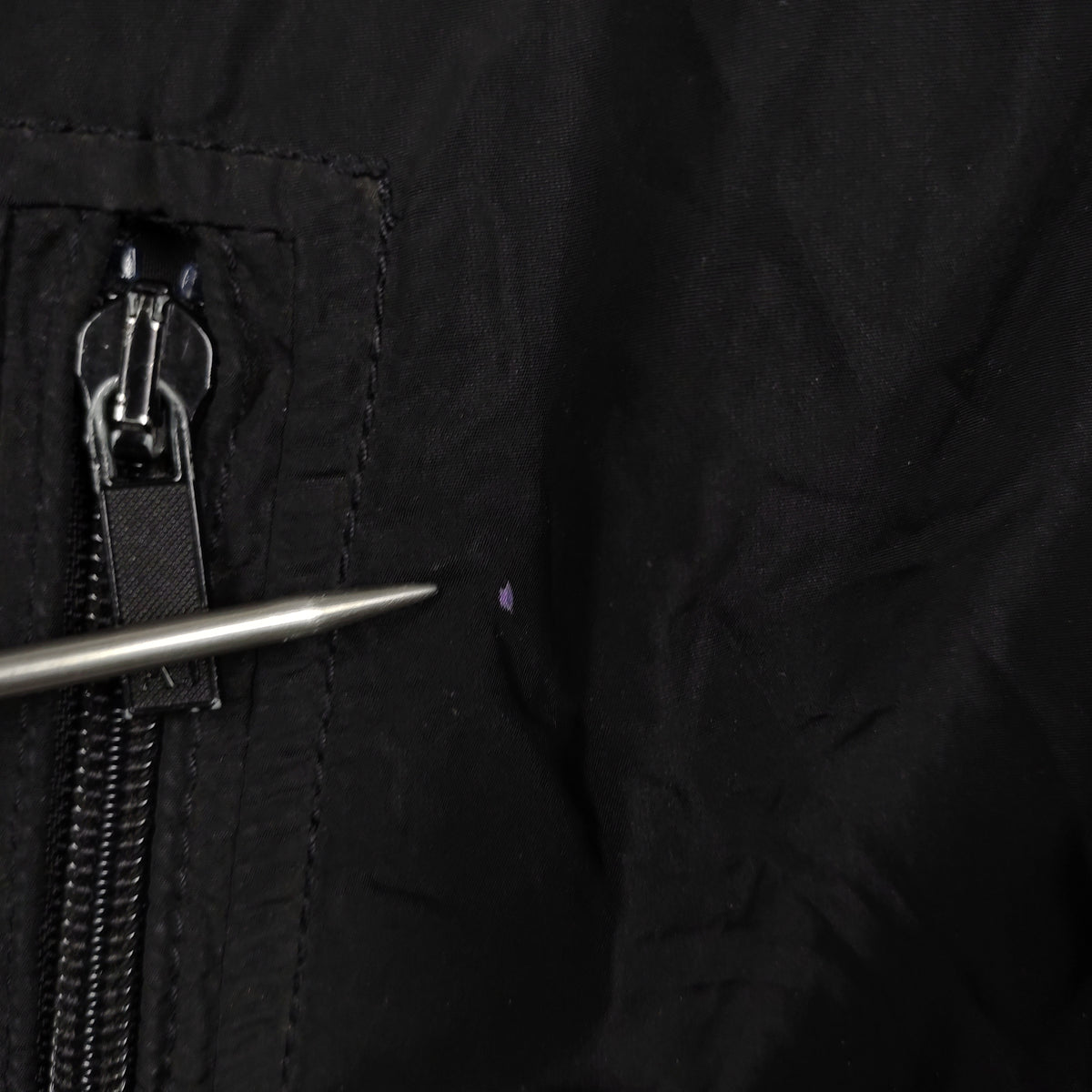 Armani Jeans Black Full-Zip Windbreaker Jacket – Men’s Large / EU 52