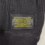 Polo Jeans Company Ralph Lauren Ribbed Quarter-Zip Sweater – Black