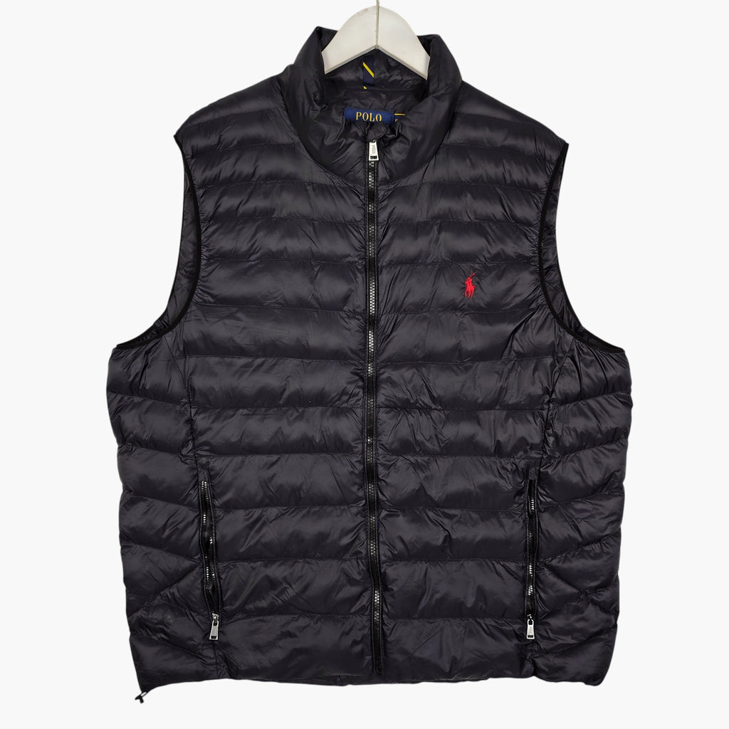 Polo Ralph Lauren Black Quilted Puffer Vest – Men’s XL