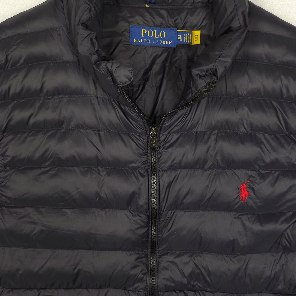 Polo Ralph Lauren Black Quilted Puffer Vest – Men’s XL