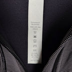 Lululemon Striped Half-Zip Pullover – Black & Gray