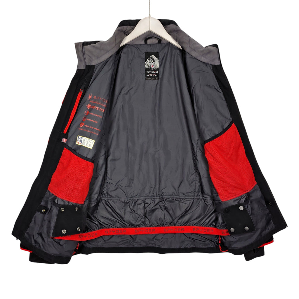 Spyder Red & Black GORE-TEX PrimaLoft Insulated Ski Jacket