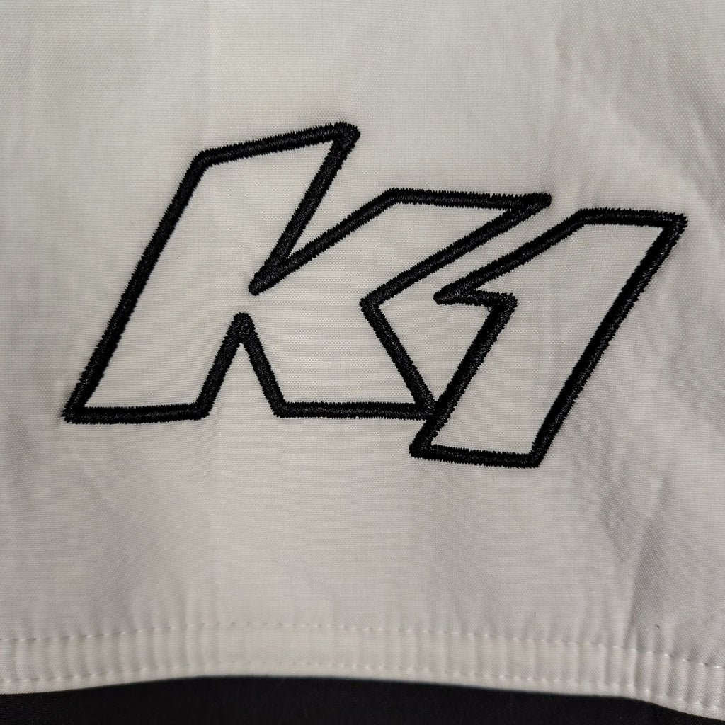 K1 Speed Racing Black & White Softshell Jacket – Men’s Medium