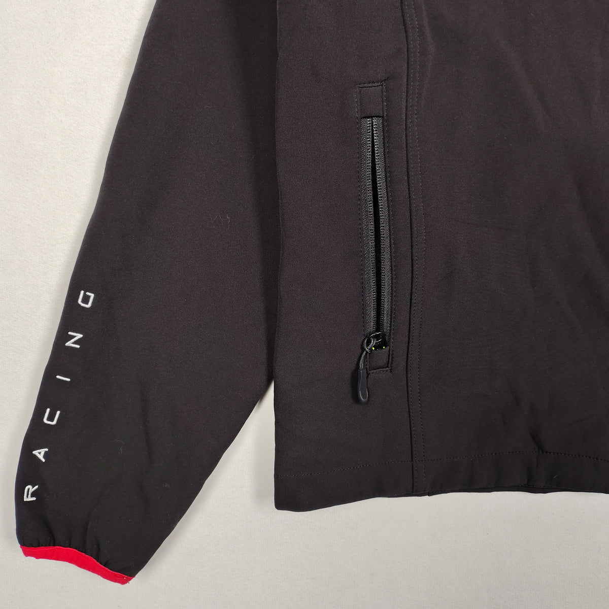 K1 Speed Racing Black & White Softshell Jacket – Men’s Medium