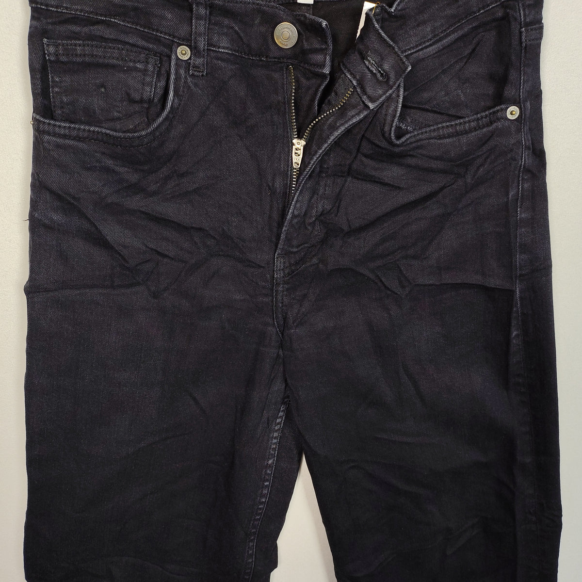 Reformation Black High-Rise Jeans – Size 28