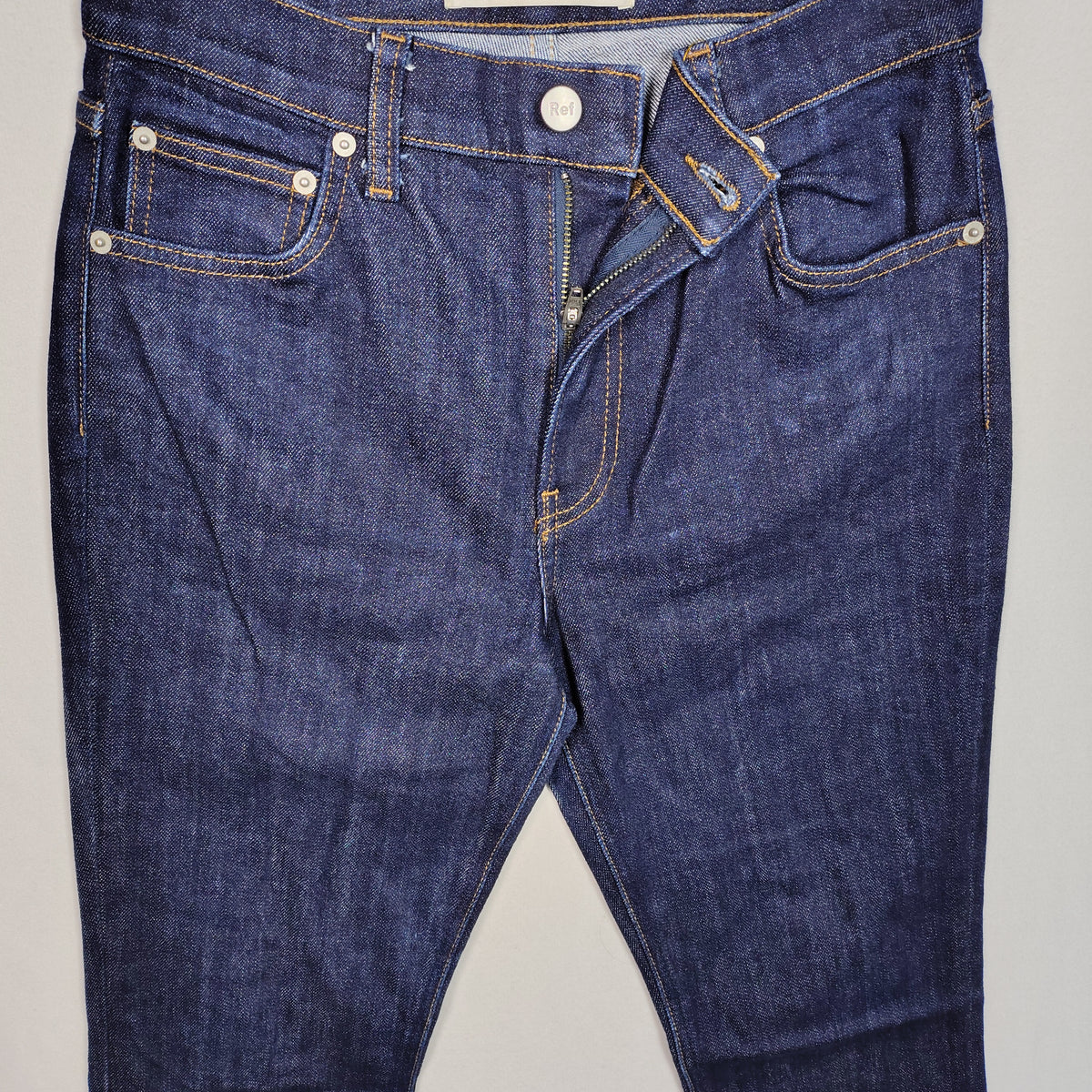 Reformation Petite Hepburn High Skinny Jeans – Hayes Dark Indigo